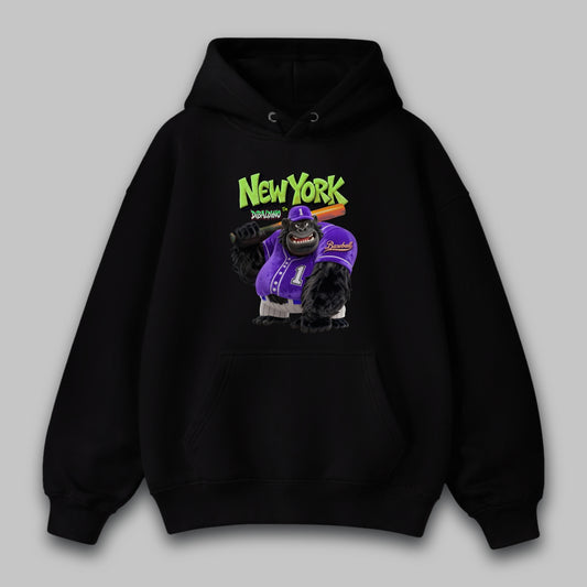 New York Gorilla Baseball – Unisex Hoodie