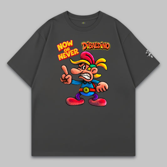 Now or Never – Oversized Cotton T-Shirt