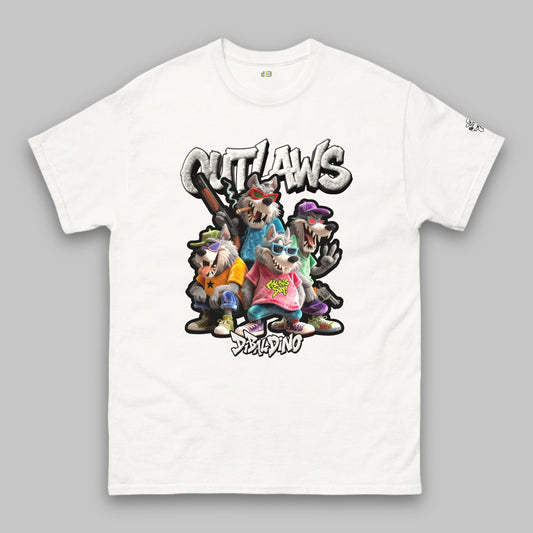 Wolf Outlaws Squad – Unisex Classic T-Shirt