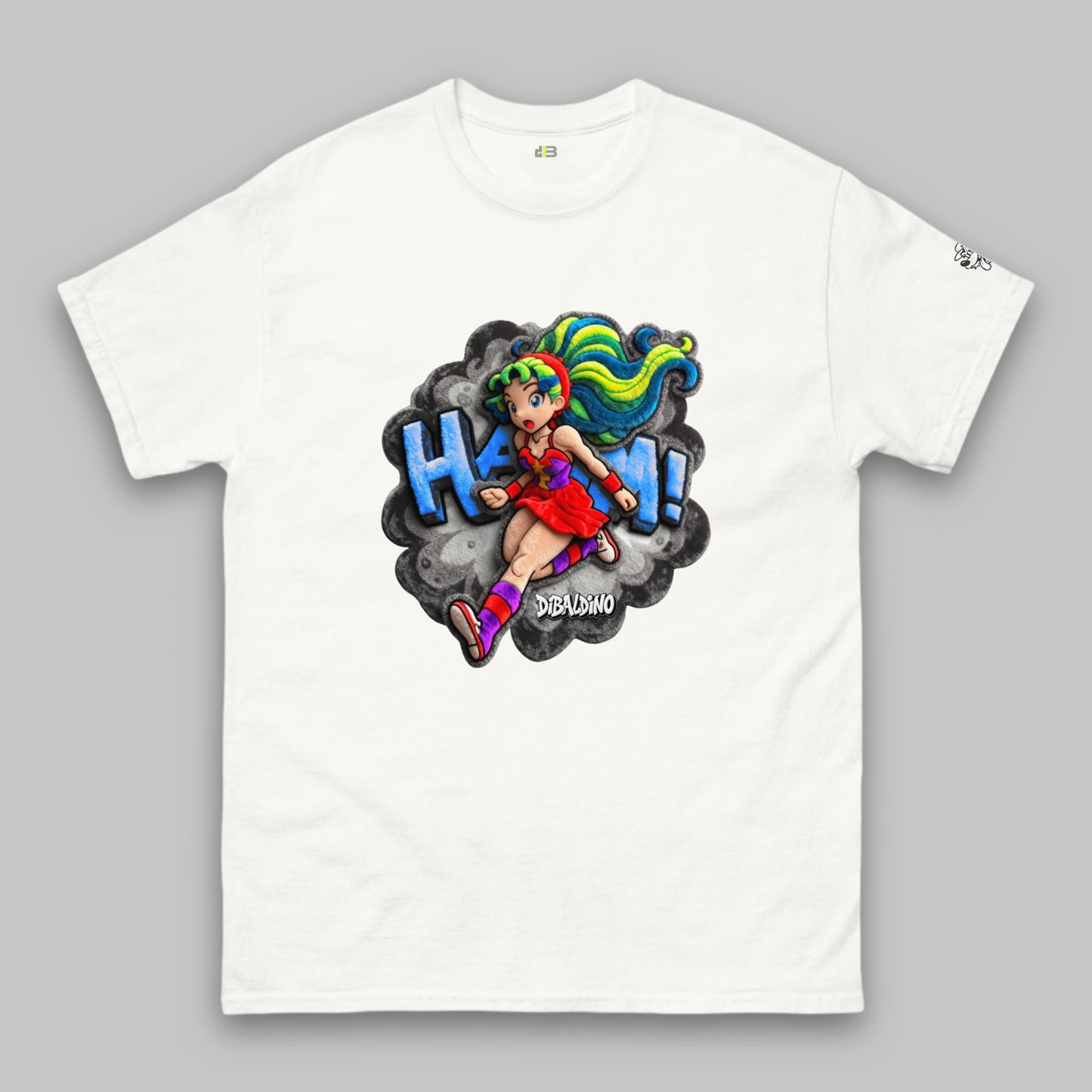 Anime Hero Girl – Klassisches Unisex-T-Shirt