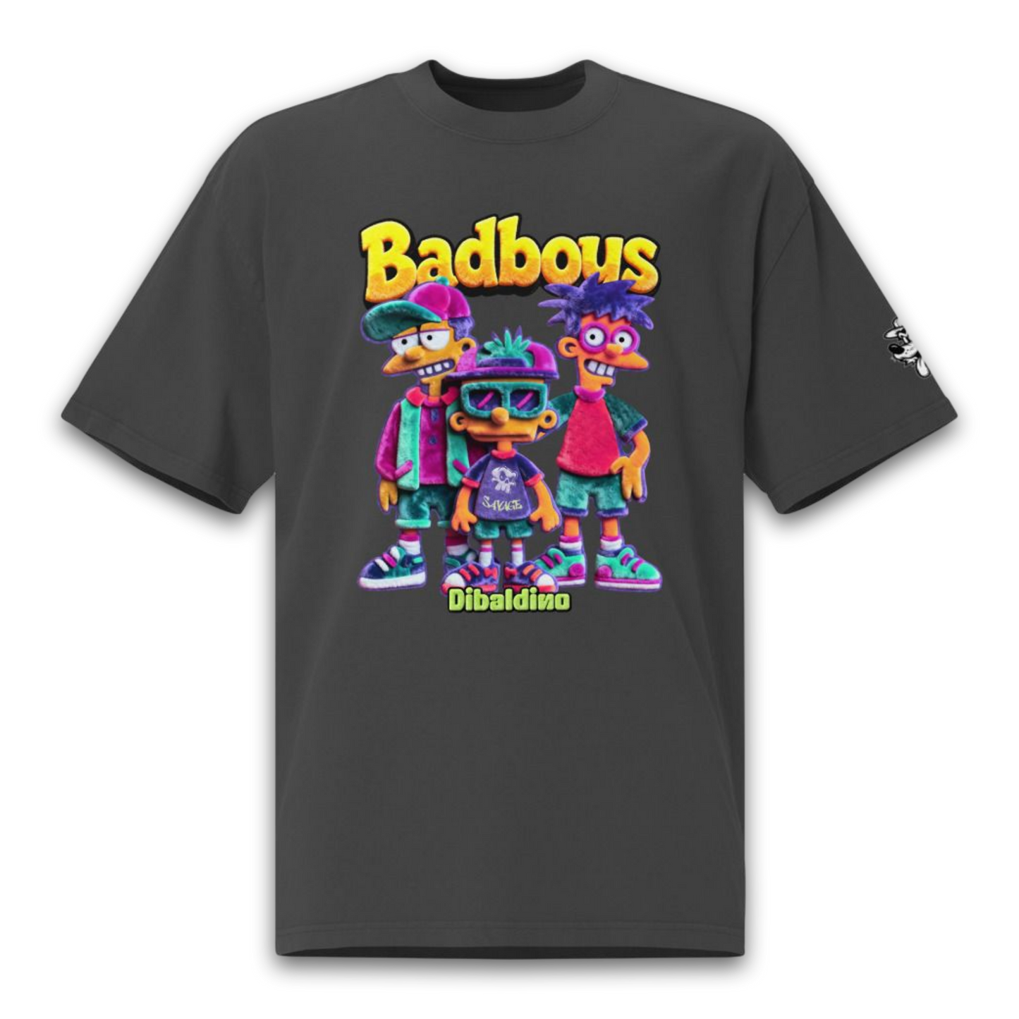Badboys Graphic – Oversized Cotton T-Shirt