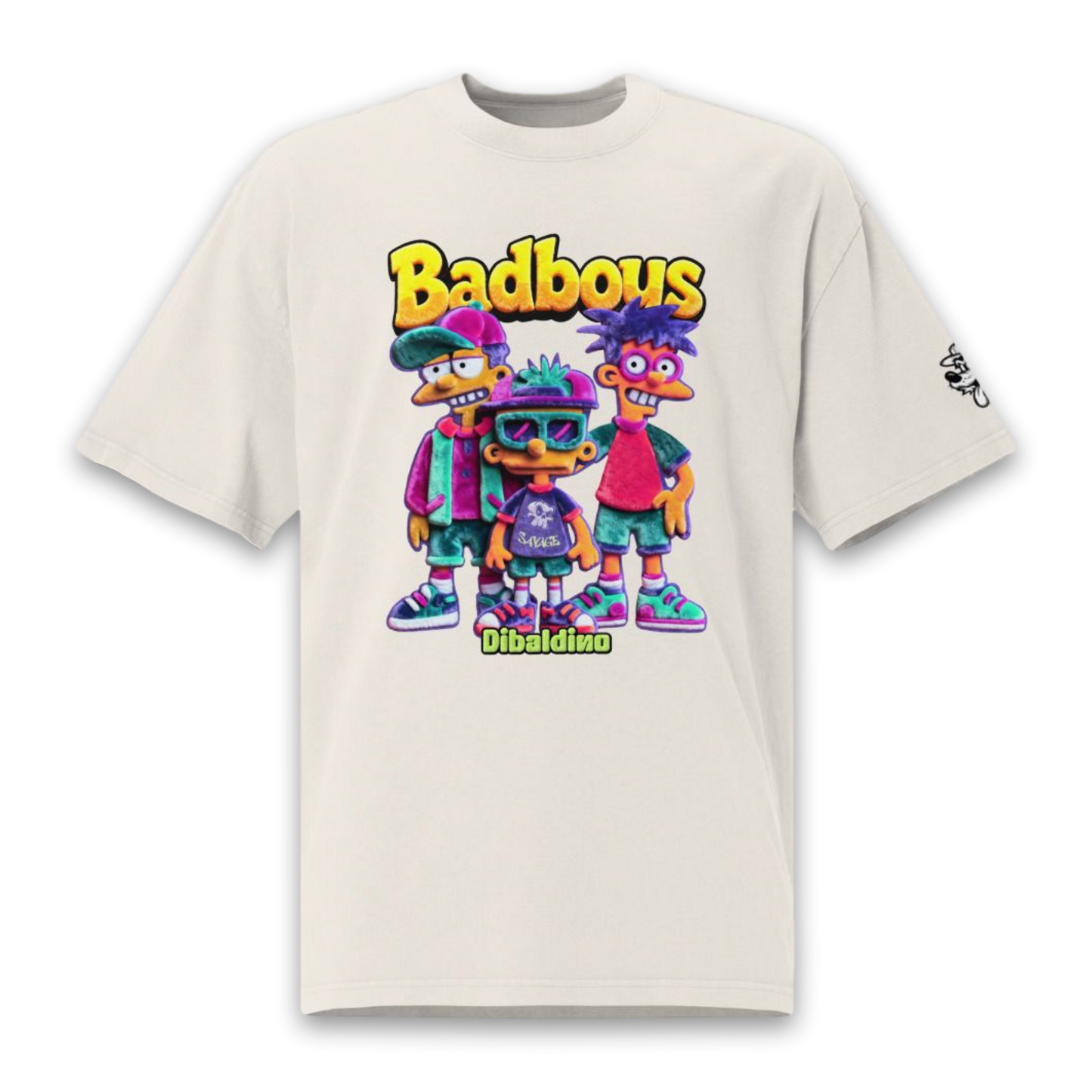 Badboys Graphic – Oversized Cotton T-Shirt