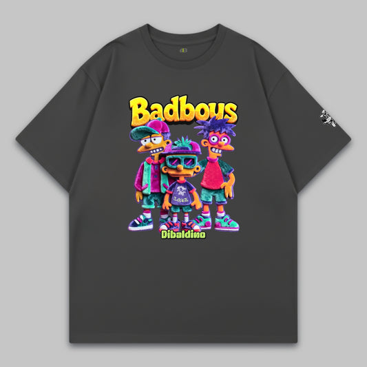 Badboys Graphic – Oversized Cotton T-Shirt