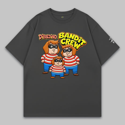 Bandit Crew – Oversized Cotton T-Shirt