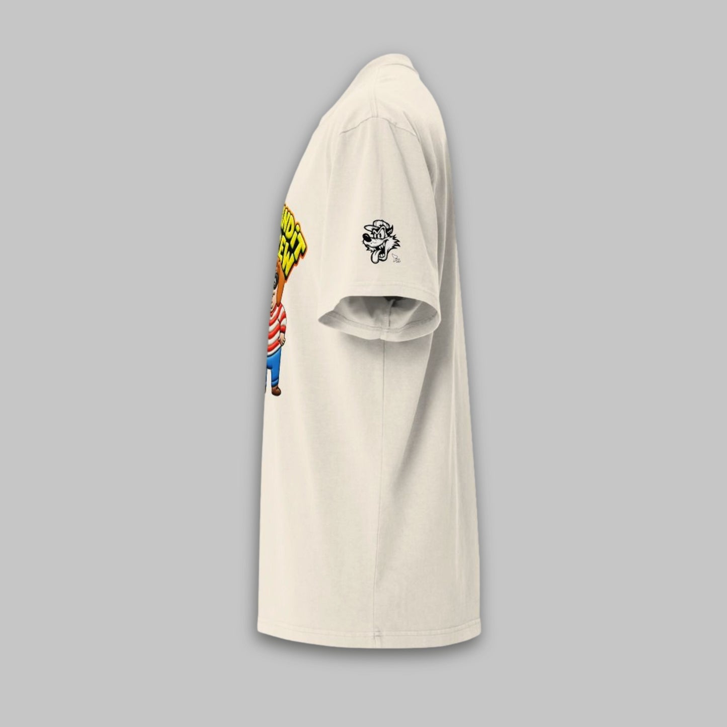 Bandit Crew – Oversize Baumwoll-T-Shirt