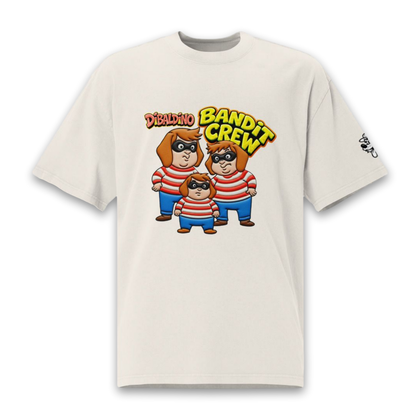 Bandit Crew – Oversized Cotton T-Shirt
