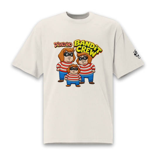 Bandit Crew – Oversized Cotton T-Shirt