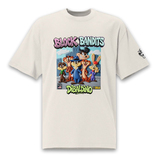 Block Bandits Crew – Oversized Cotton T-Shirt