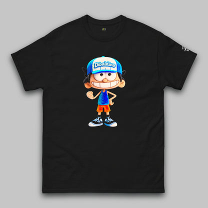 Blue Cap Smiley Boy – Unisex Classic T-Shirt