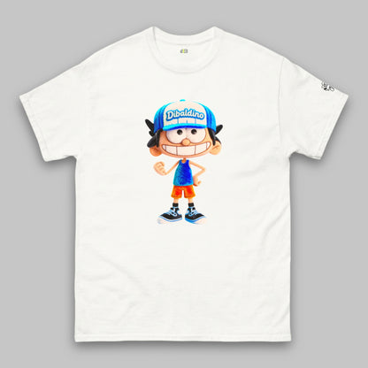 Blue Cap Smiley Boy – Unisex Classic T-Shirt
