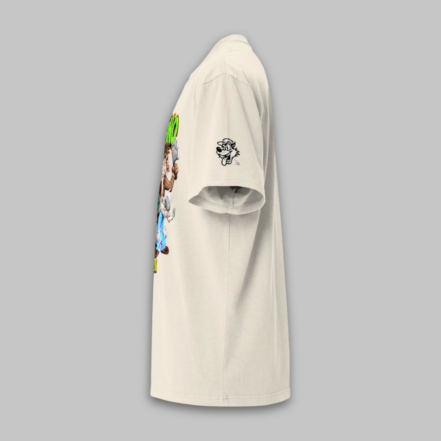Brooklyn Mob Toon Crew – Oversize Baumwoll-T-Shirt