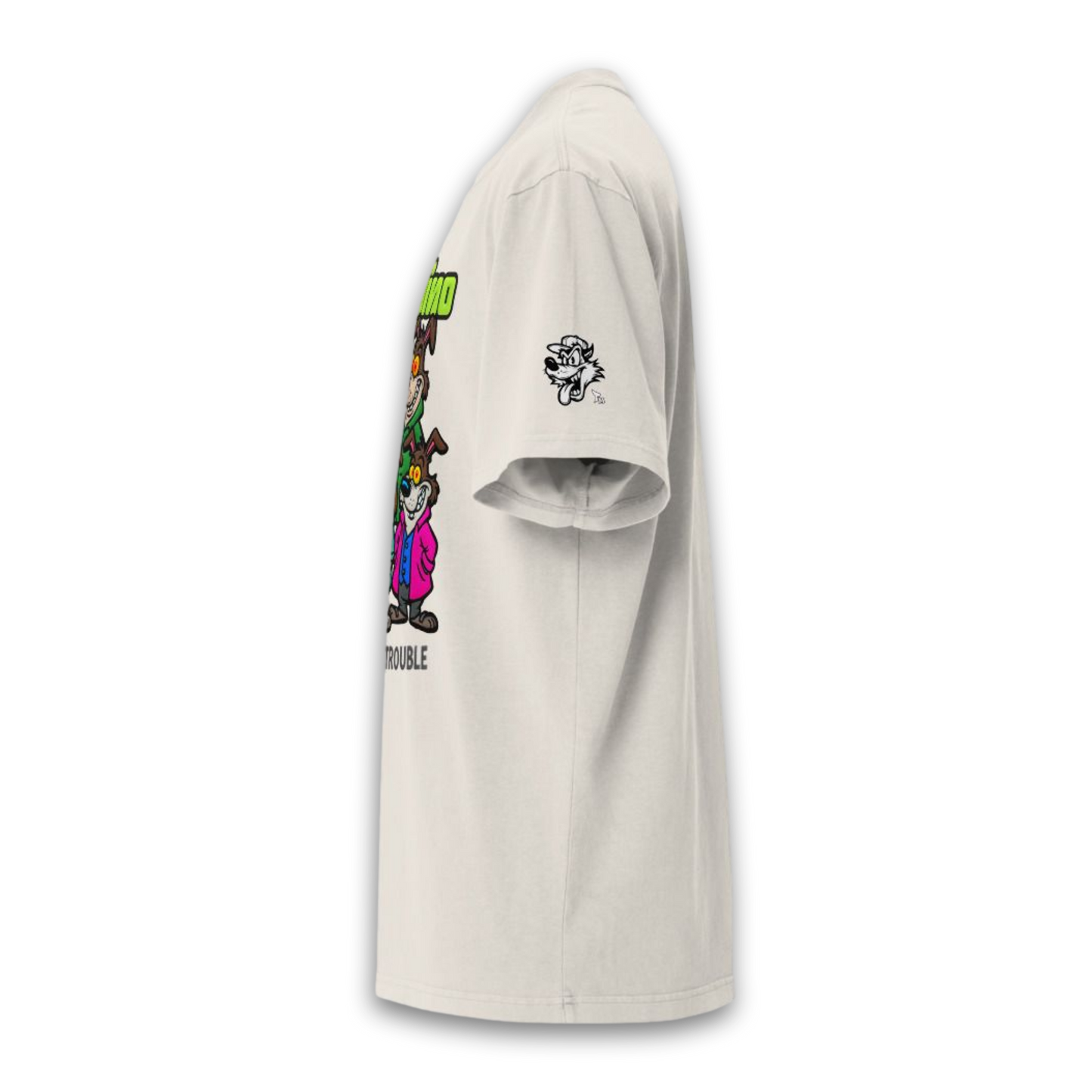 Brothers in Trouble Crew – Oversized Cotton T-Shirt