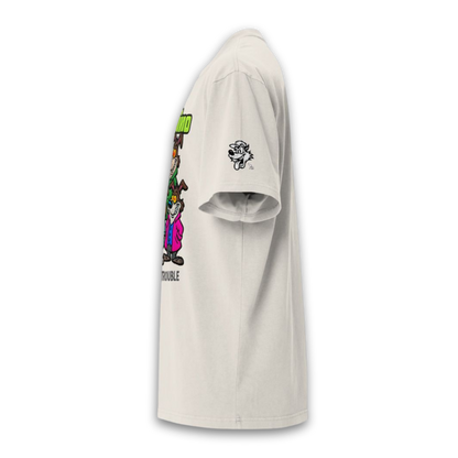 Brothers in Trouble Crew – Oversized Cotton T-Shirt