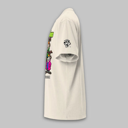 Brothers in Trouble Crew – Oversized Cotton T-Shirt