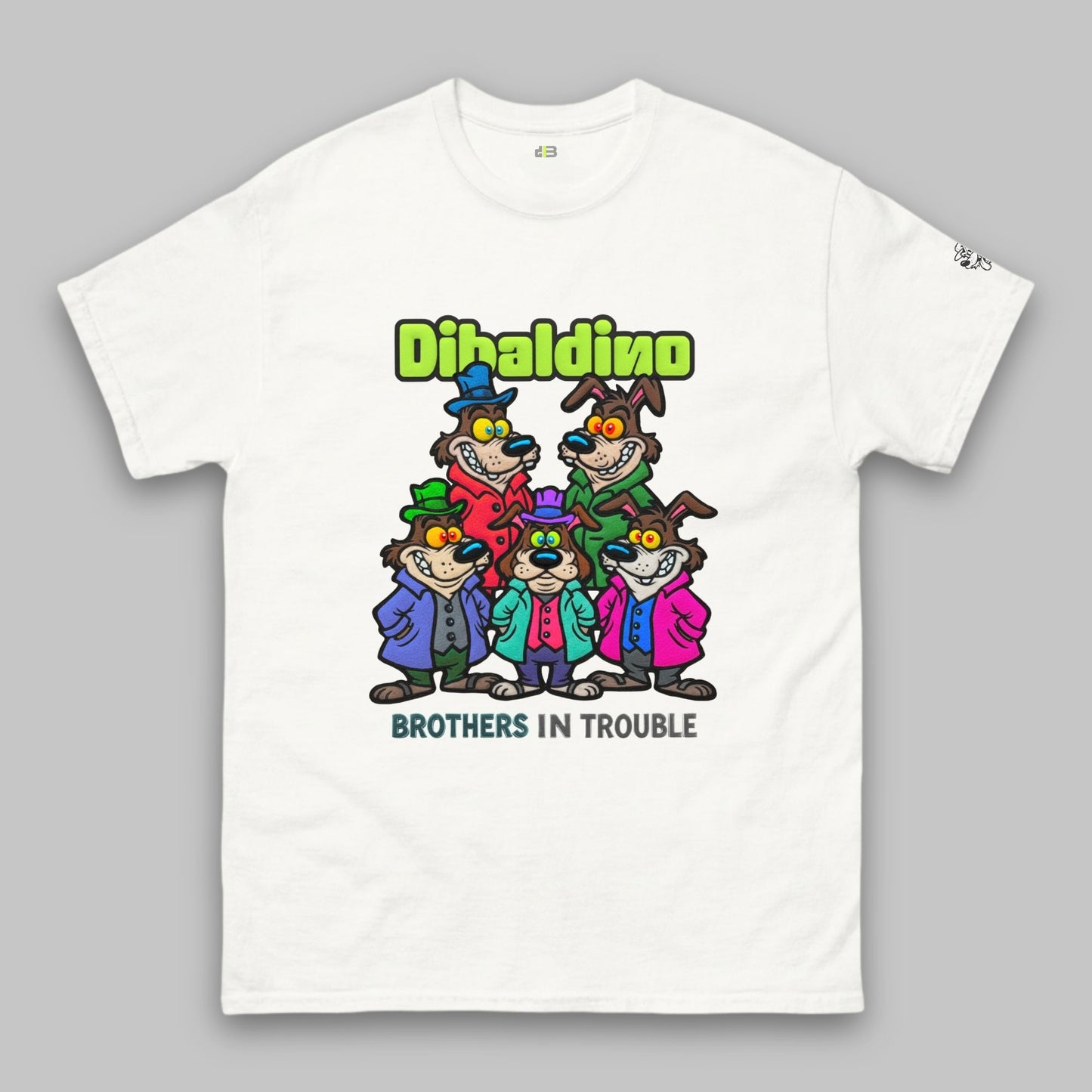 Brothers in Trouble Crew – Klassisches Unisex-T-Shirt