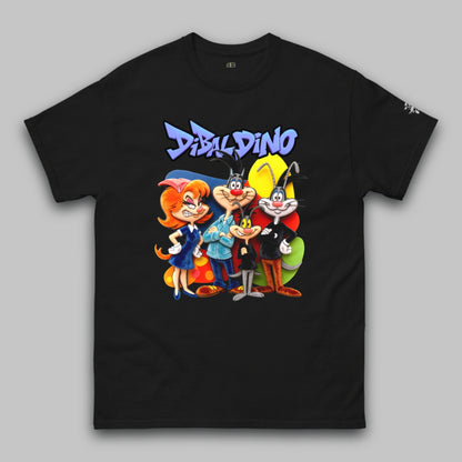 Cartoon Crew Squad – Klassisches Unisex-T-Shirt