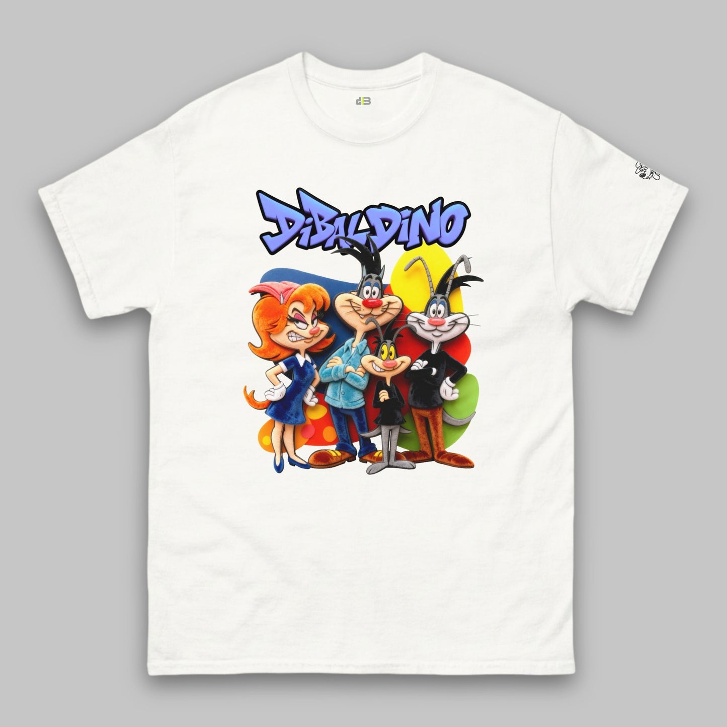 Cartoon Crew Squad – Klassisches Unisex-T-Shirt