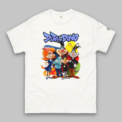 Cartoon Crew Squad – Klassisches Unisex-T-Shirt