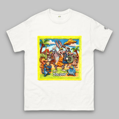 Caveman Chaos Squad – Klassisches Unisex-T-Shirt