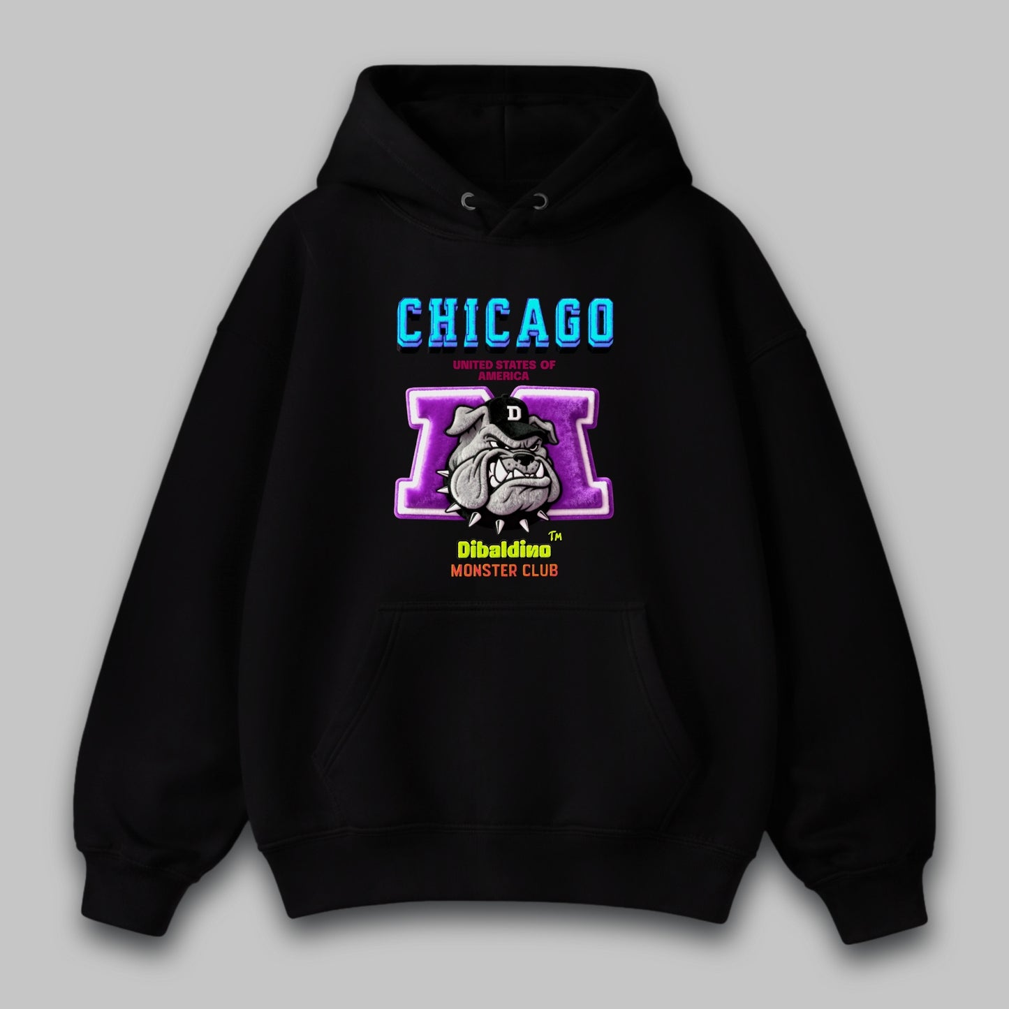 Chicago Bulldog Attitude – Unisex Hoodie