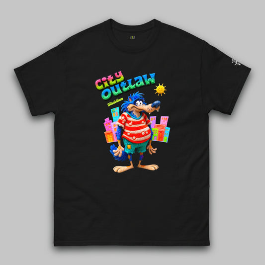 City Outlaw Wolf – Unisex Classic T-Shirt
