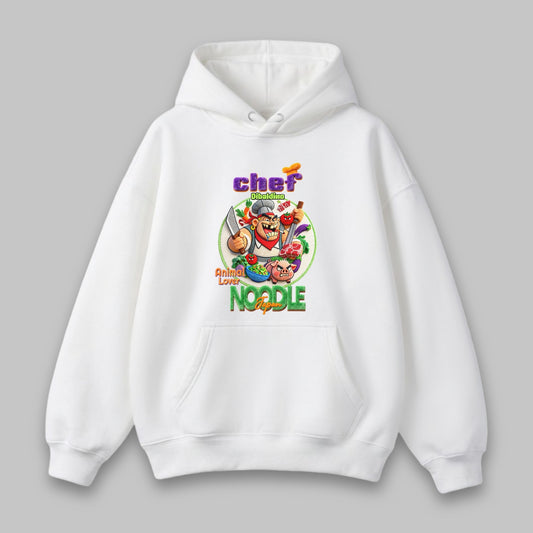 Crazy Noodle Chef – Unisex Hoodie