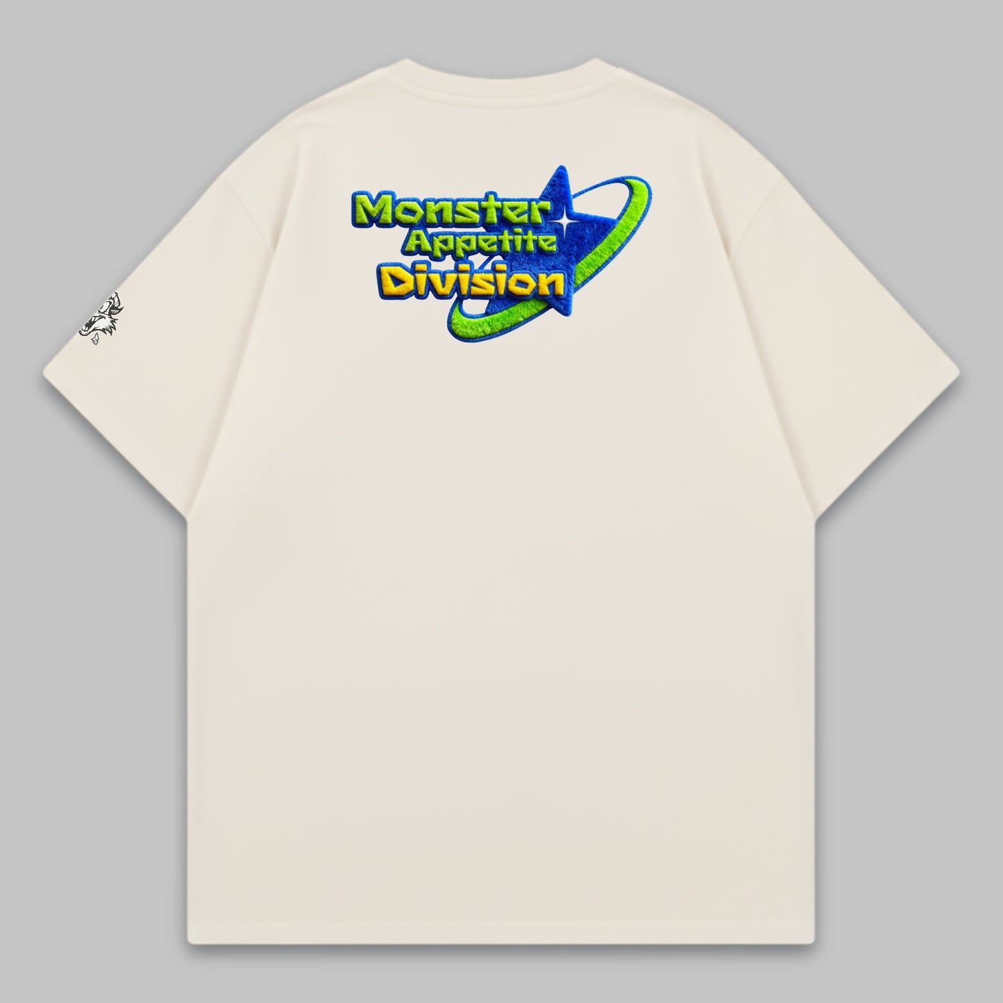 Dangerous When Hungry Monster – Oversized Cotton T-Shirt