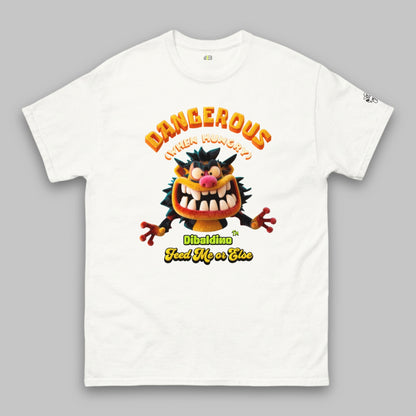 Dangerous When Hungry Monster – Klassisches Unisex-T-Shirt