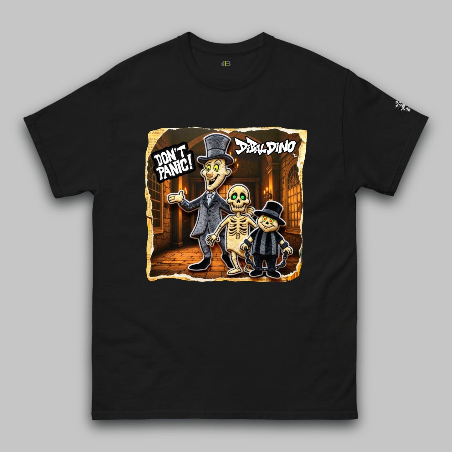 Don’t Panic Trio – Klassisches Unisex-T-Shirt