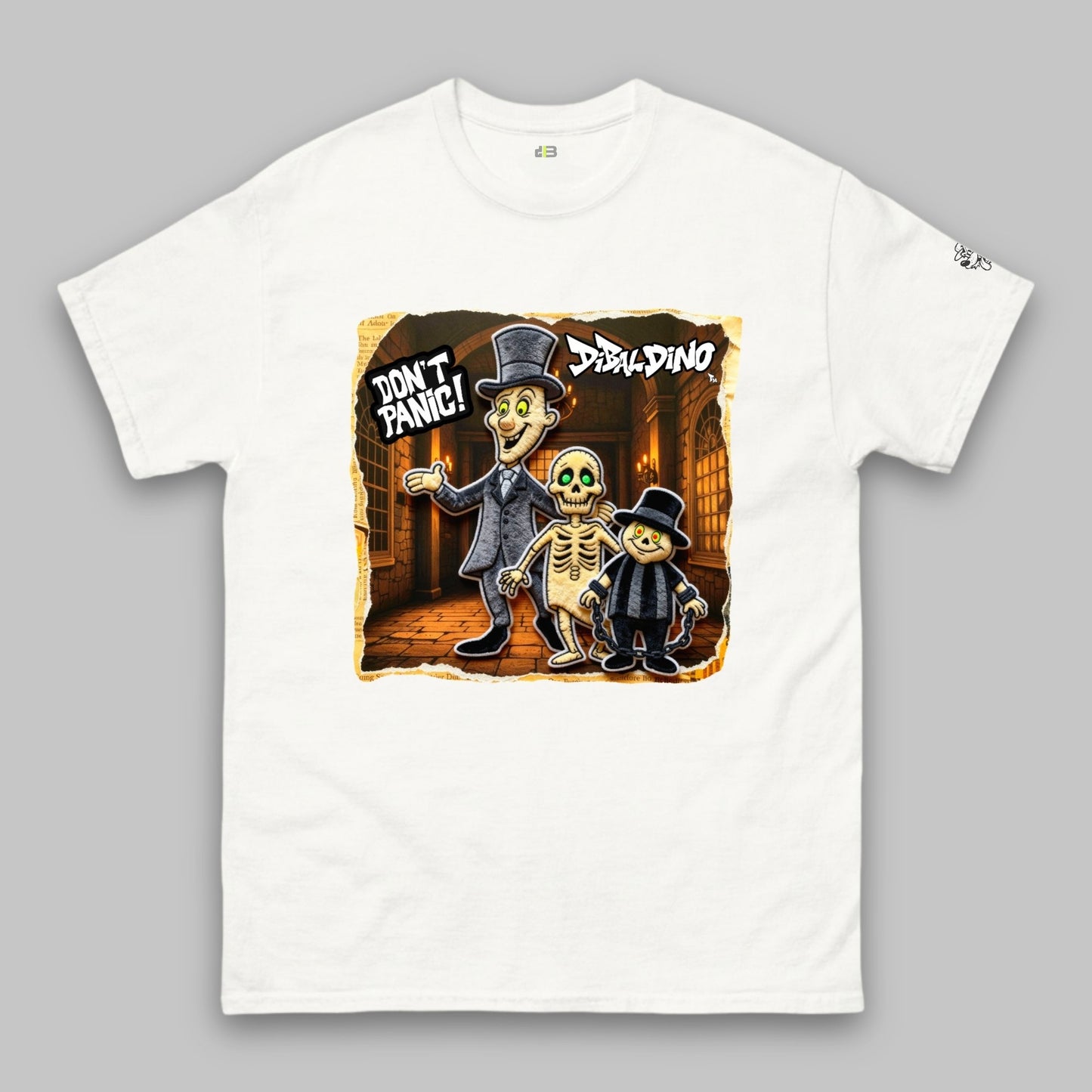 Don’t Panic Trio – Klassisches Unisex-T-Shirt