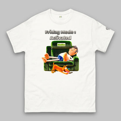 Friday Mode: Activated – Klassisches Unisex-T-Shirt
