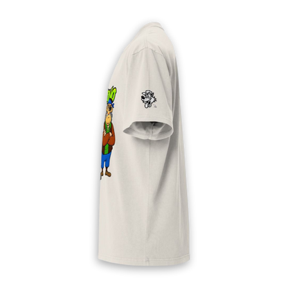 Gangster Toon Crew – Oversized Cotton T-Shirt