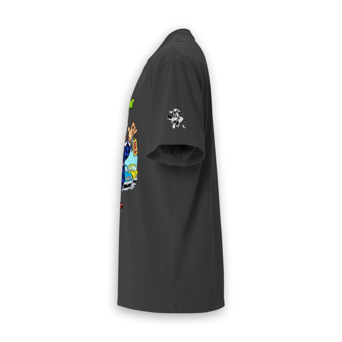 Greedy Car Dealer – Oversized Cotton T-Shirt