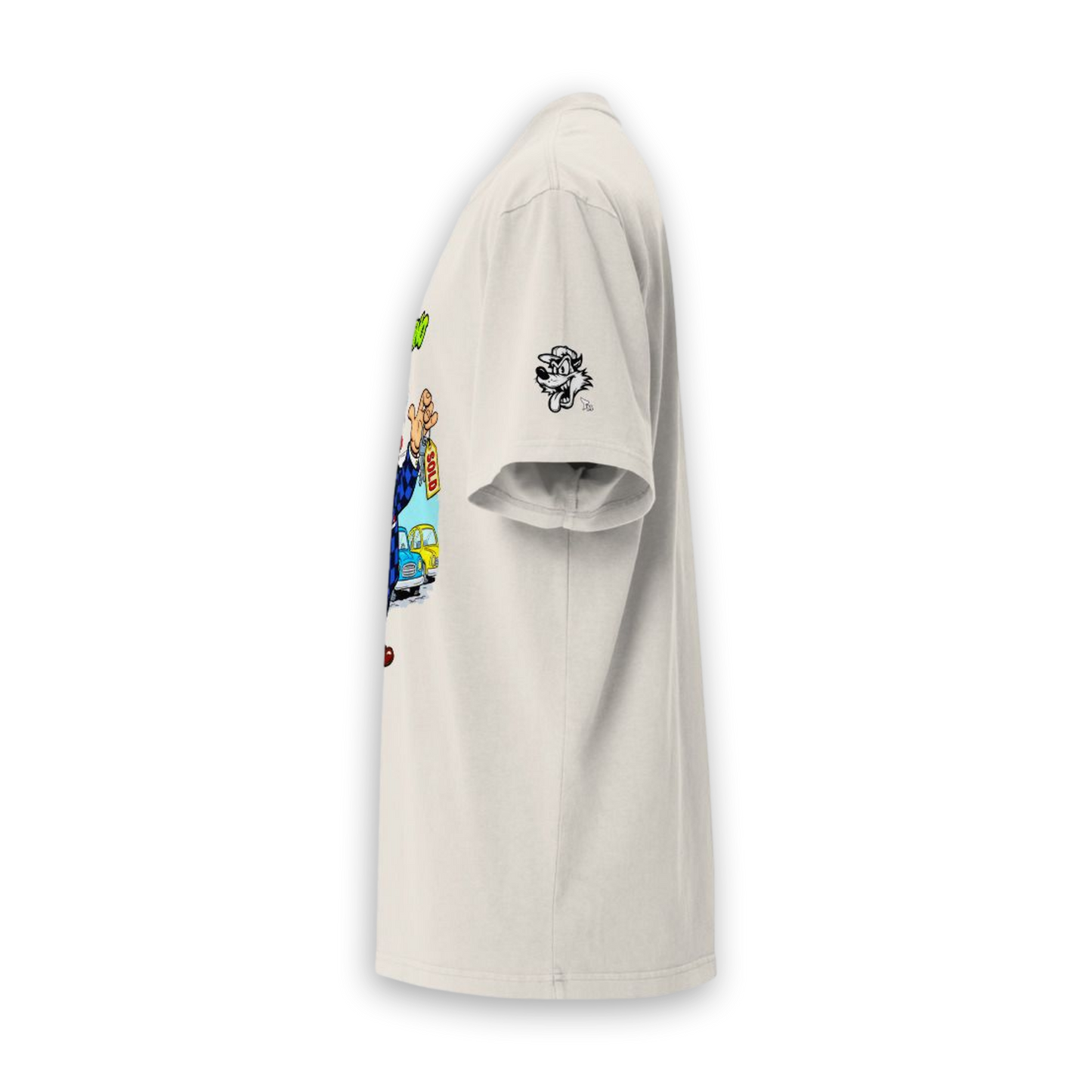 Greedy Car Dealer – Oversized Cotton T-Shirt