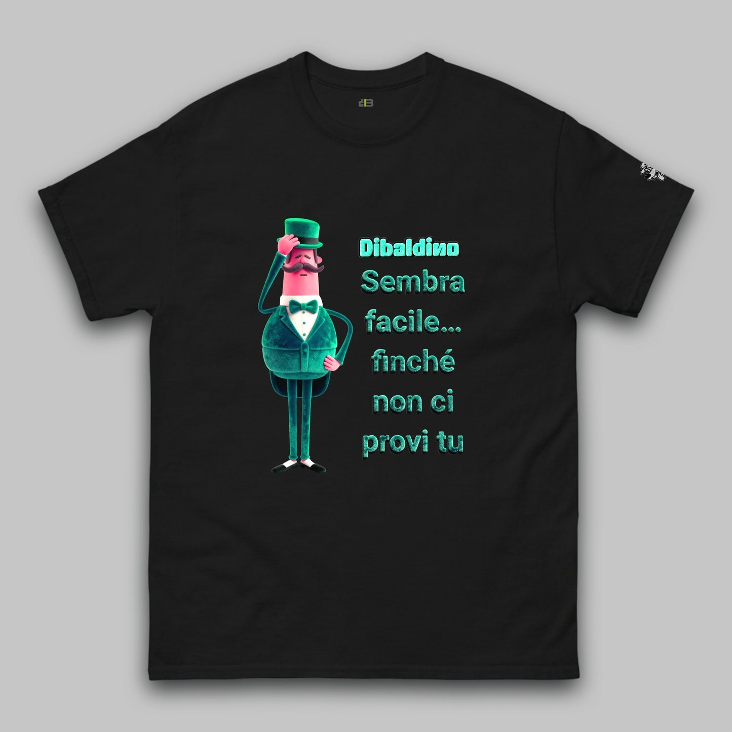 Italian Humor Gentleman – Klassisches Unisex-T-Shirt