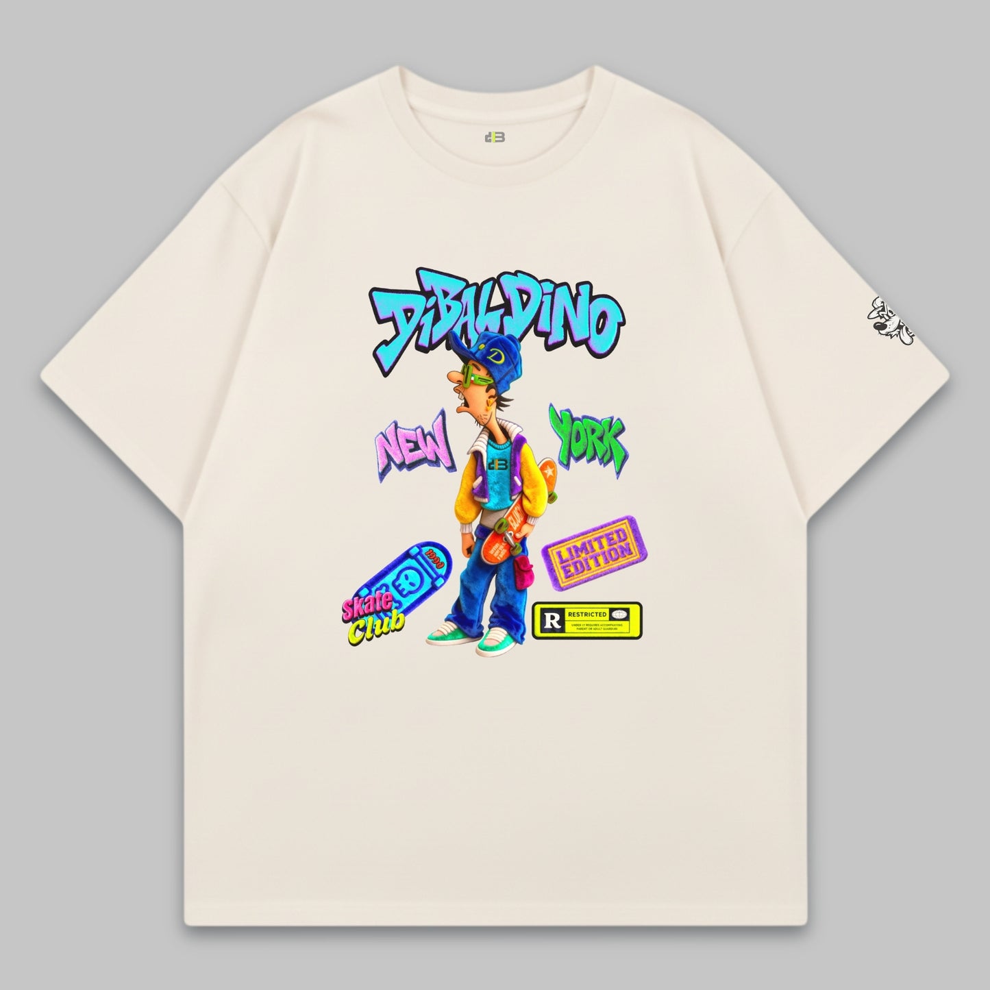 NYC Skate Rebel – Oversized Cotton T-Shirt