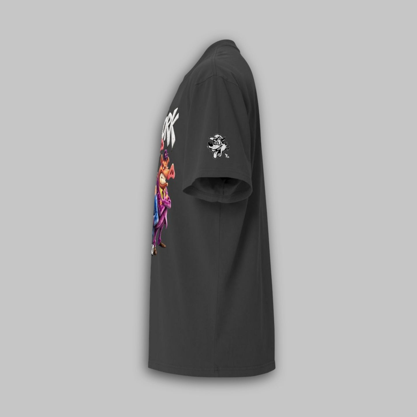 New York Hog Mafia – Oversized Cotton T-Shirt