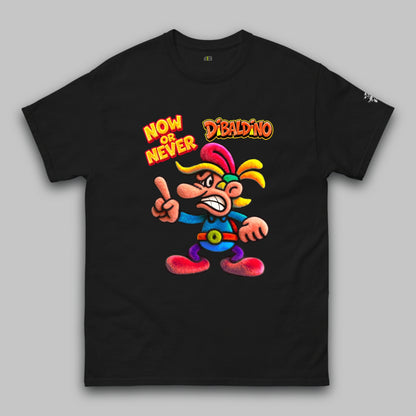 Now or Never – Klassisches Unisex-T-Shirt