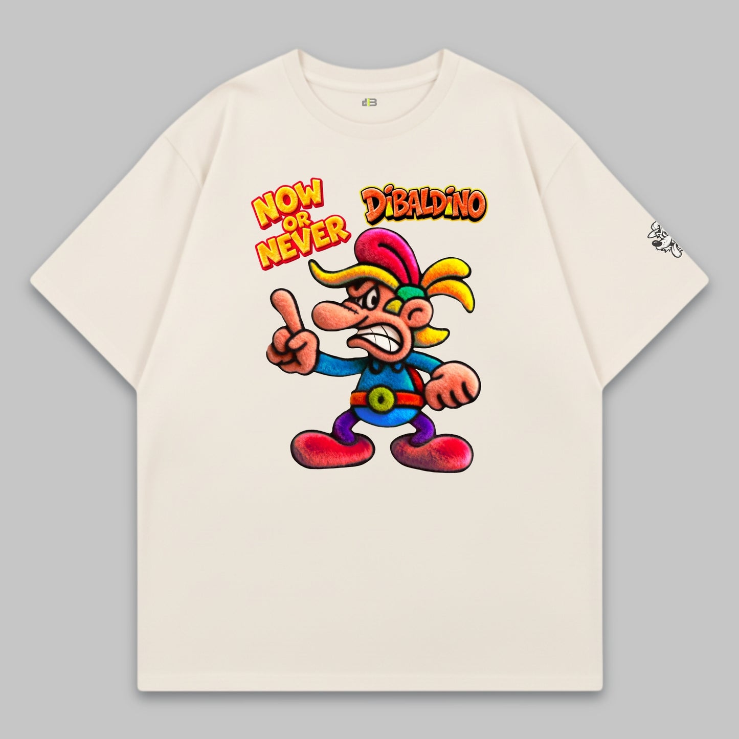 Now or Never – Oversize Baumwoll-T-Shirt