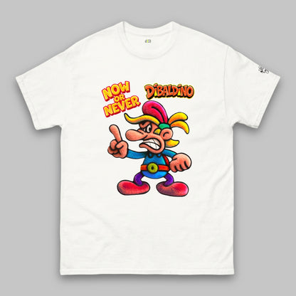 Now or Never – Klassisches Unisex-T-Shirt