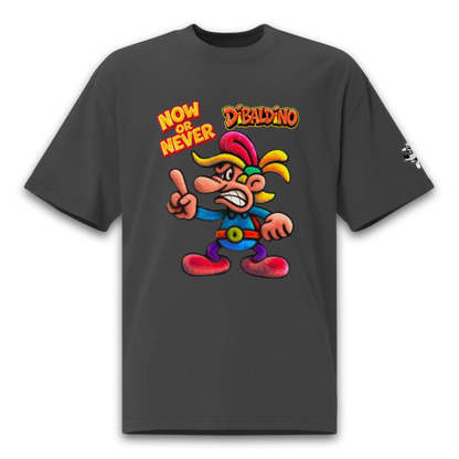 Now or Never – Oversized Cotton T-Shirt