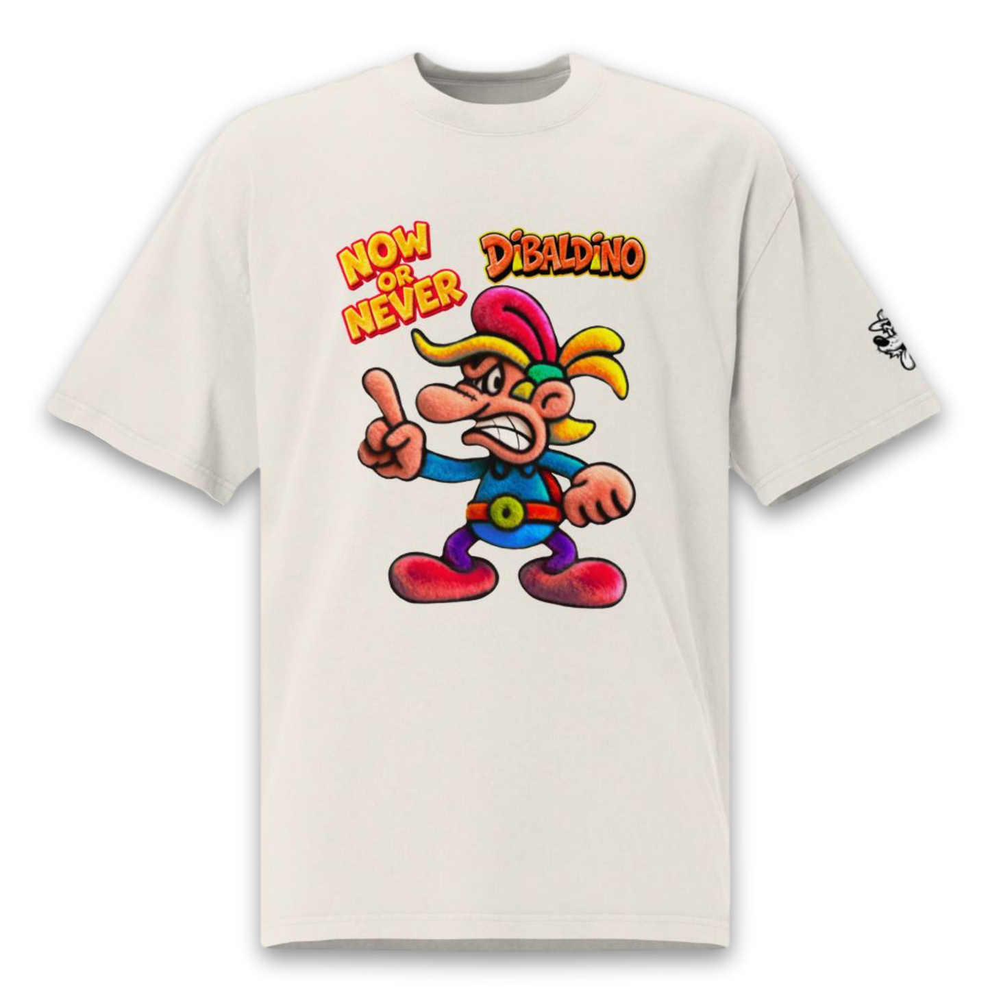 Now or Never – Oversized Cotton T-Shirt