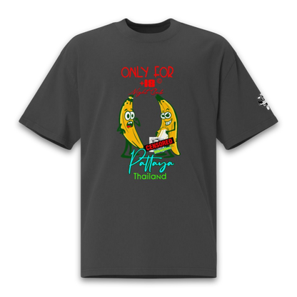 Pattaya Night Club Bananas – Adults Only Edition – Oversized Cotton T-Shirt