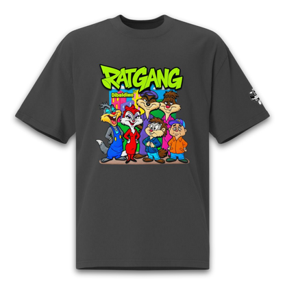 Rat Gang Crew – Oversized Cotton T-Shirt