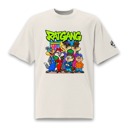 Rat Gang Crew – Oversized Cotton T-Shirt