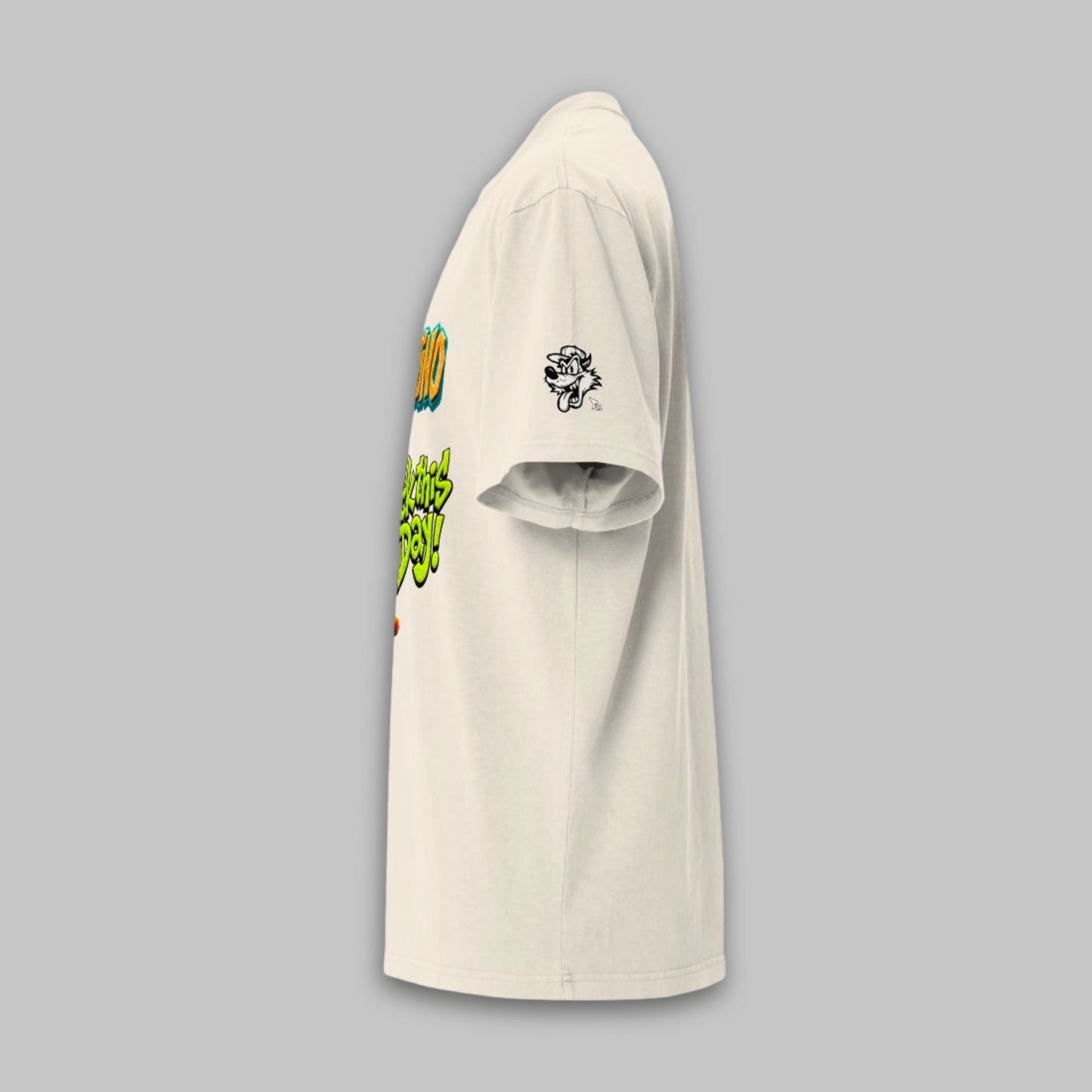 Savage Weasel Vibes – Oversized Cotton T-Shirt
