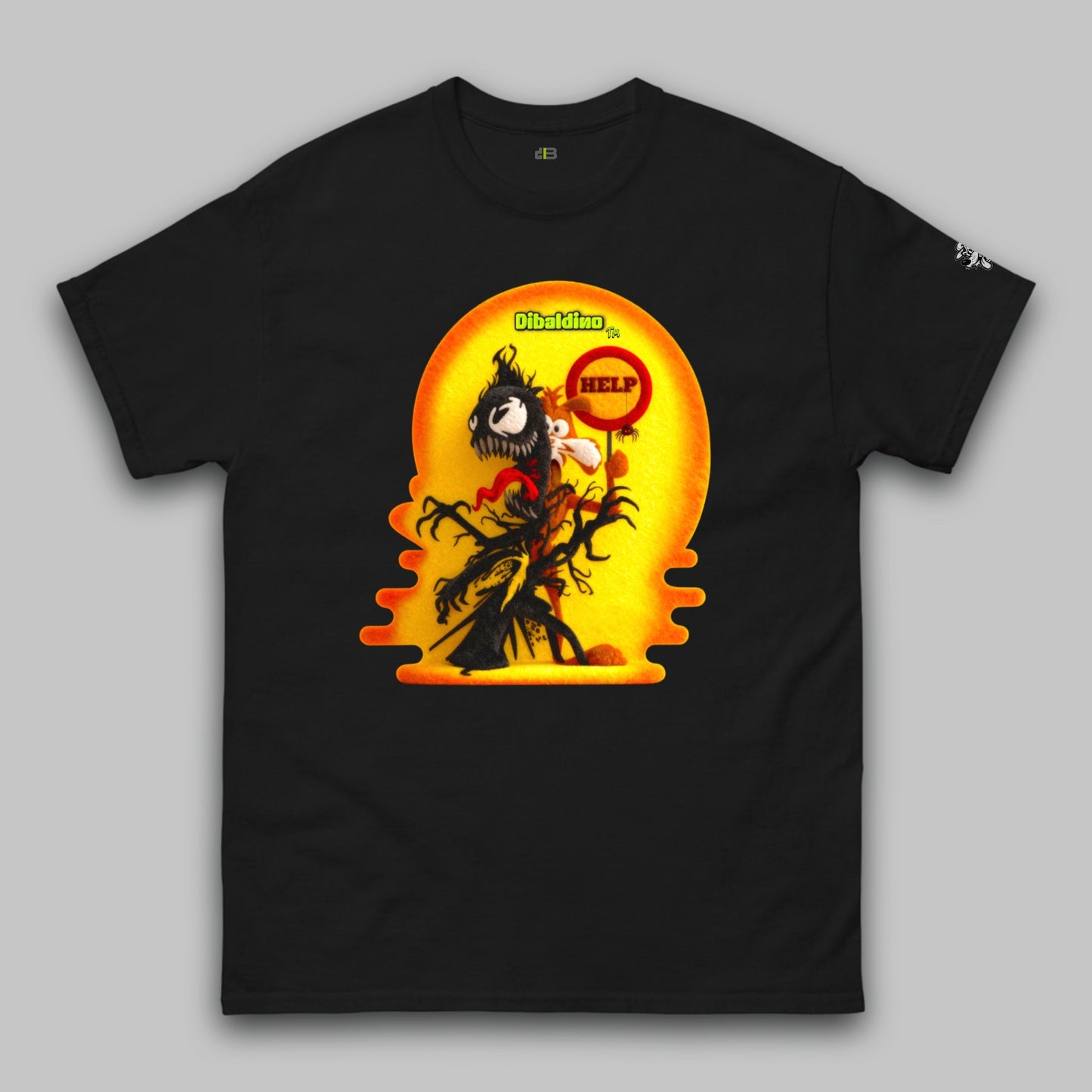 Shadow Monster Trouble – Klassisches Unisex-T-Shirt