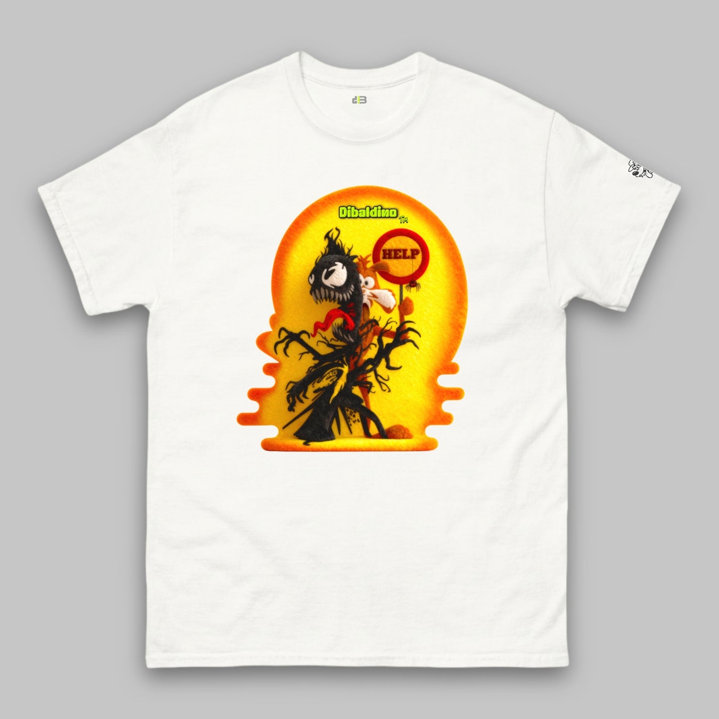Shadow Monster Trouble – Klassisches Unisex-T-Shirt
