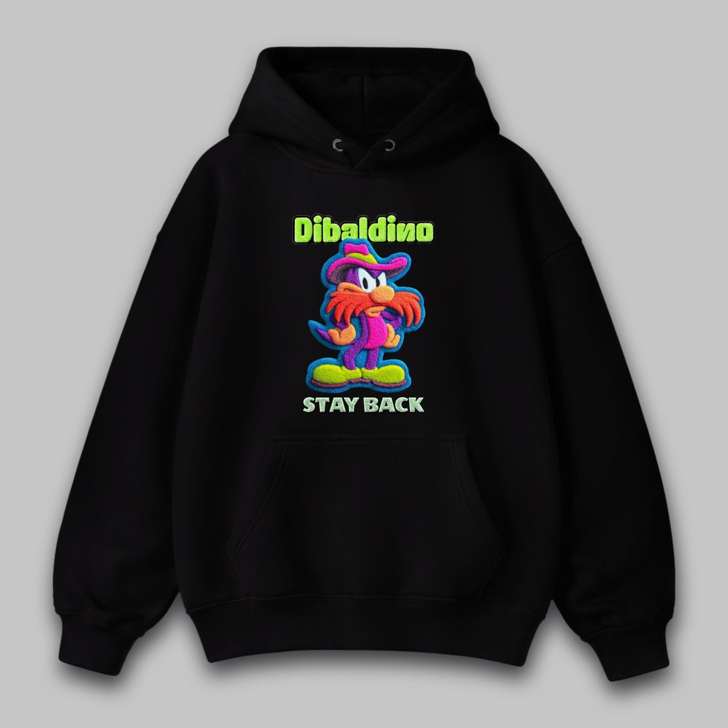 Stay Back Cowboy Trouble – DibaldiNo Edition – Unisex Hoodie