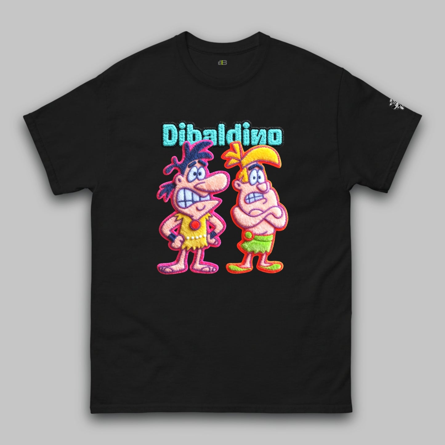 Stone Age Trouble Duo – Klassisches Unisex-T-Shirt